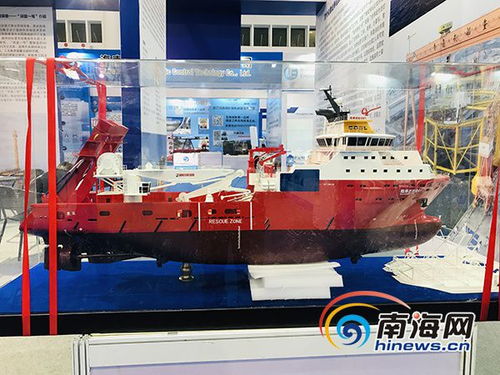 深海逐夢，中國力量閃耀 武昌船舶重工集團攜深水三用工作船亮相海南國際海洋產業博覽會